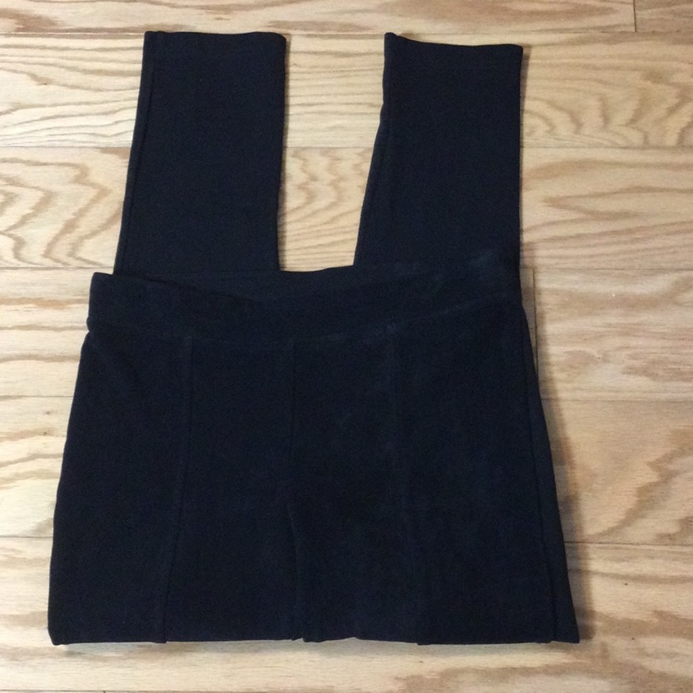S Calvin Klein black power stretch pants
